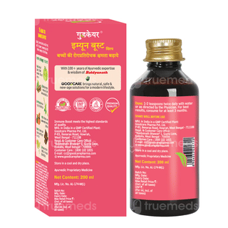 Goodcare Immune Boost Kids Syrup 200Ml